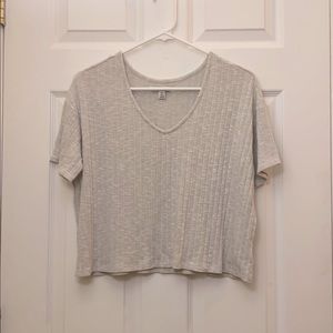 AE knit ribbed top